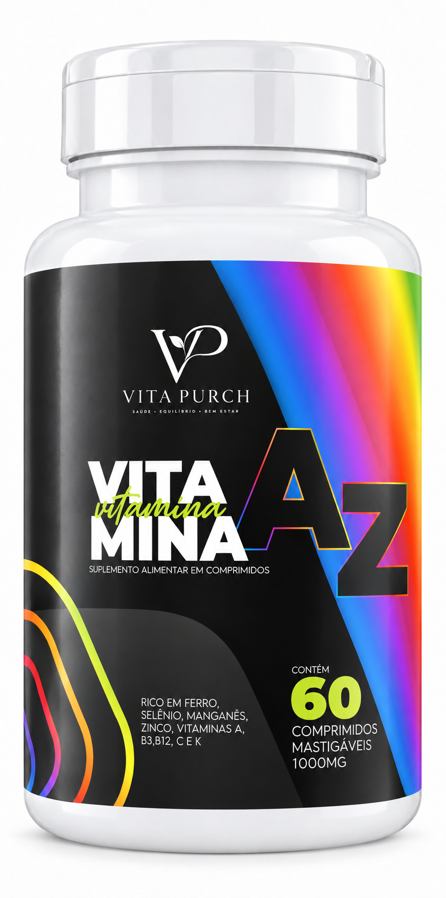 Vitamina A-Z 60 Comprimidos 1000mg
